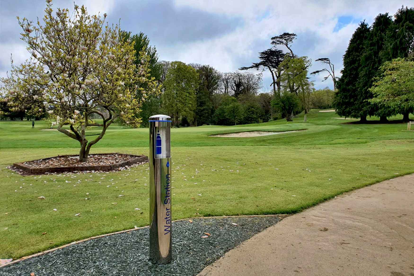 Water Station in a park